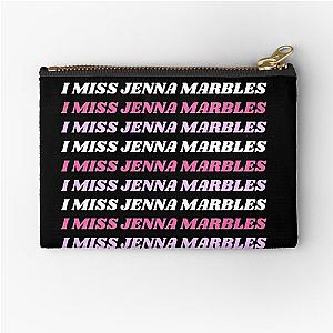 I Miss Jenna Marbles Zipper Pouch