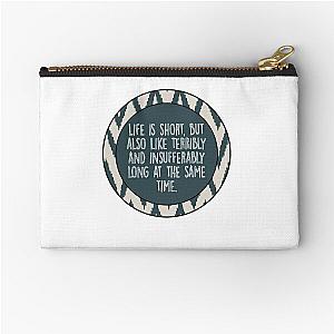 Jenna Marbles Quote Zipper Pouch