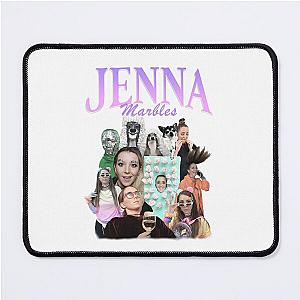 of Jenna Marbles Collage - Purple Variant Mouse Pad