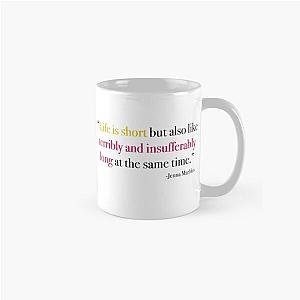 Life is Short Jenna Marbles Classic Mug