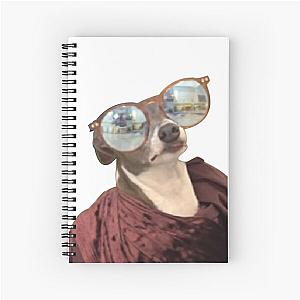 kermit sunglasses - jenna marbles Spiral Notebook