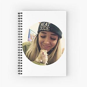 Jenna Marbles - ad Spiral Notebook