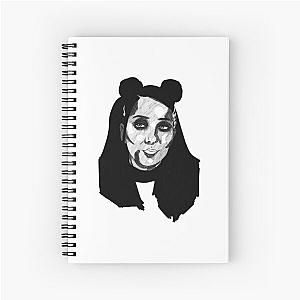 Jenna Marbles Original Digital Print Spiral Notebook