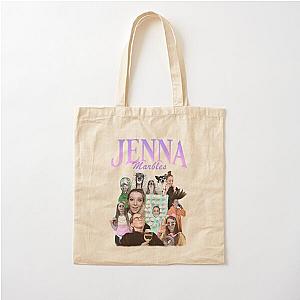 of Jenna Marbles Collage - Purple Variant Cotton Tote Bag