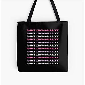 I Miss Jenna Marbles All Over Print Tote Bag