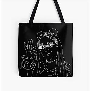 Jenna Marbles HELL YEAH All Over Print Tote Bag