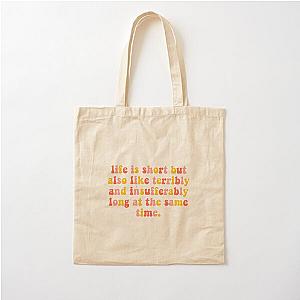 Jenna Marbles Toothbrush Quote Cotton Tote Bag