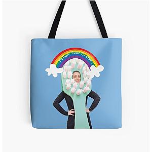 Jenna Marbles Follow Your Dreams  All Over Print Tote Bag