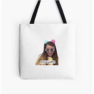 Screw you, you bitch! - Jenna Marbles All Over Print Tote Bag