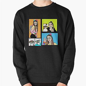 Jenna Marbles Stickers Pullover Sweatshirt