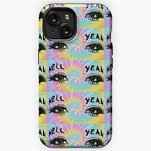 Jenna Marbles "Hell Yeah" Rainbow Tie Dye iPhone Tough Case