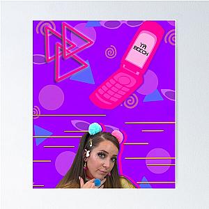 Jenna Marbles 90s Poster Poster