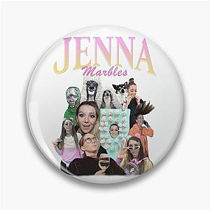 Jenna Marbles Collage - Pink Variant Pin