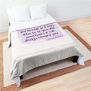 Jenna Marbles Quote Comforter