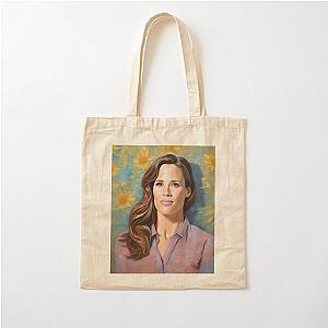 Jennifer Garner Portrait Celebrity Cotton Tote Bag