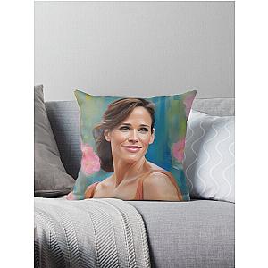 Jennifer Garner Celebrity Throw Pillow