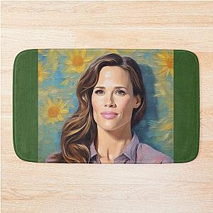 Jennifer Garner Portrait Celebrity Bath Mat