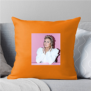 Bold Laughs Saunders Touch Jennifer Saunders Pillows Cover