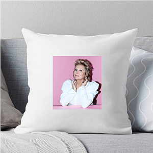 Bold Laughs Saunders Touch Jennifer Saunders Pillows Cover