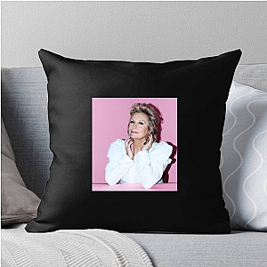 Bold Laughs Saunders Touch Jennifer Saunders Pillows Cover