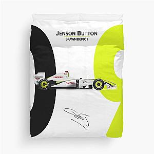 Jenson Button Brawn BGP001 Duvet Cover