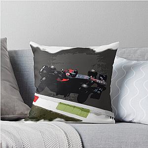 Jenson Button McLaren Honda Throw Pillow