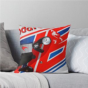 Jenson Button McLaren Throw Pillow