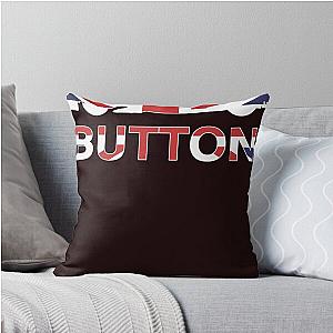 Jenson Button Union Jack Essential T-Shirt Pillow