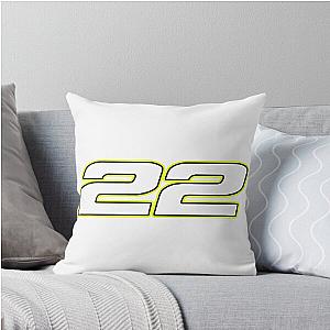 Jenson Button - Brawn Formula 1 Throw Pillow