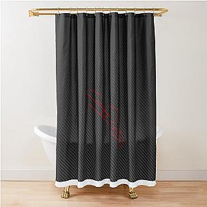 Jenson Button Carbon Fiber Shower Curtain