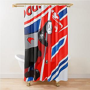 Jenson Button McLaren Shower Curtain