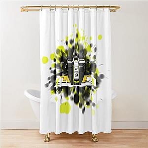 Brawn GP Jenson Button Artwork Print Shower Curtain