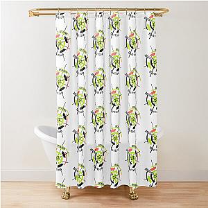 Brawn GP 2009 F1 Jenson Button Design Shower Curtain