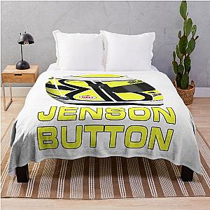 Jenson Button 2009 helmet throw blanket