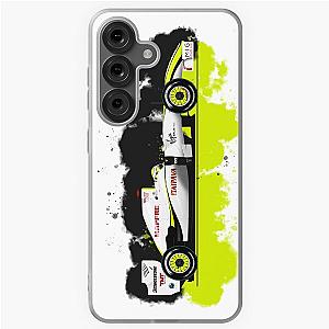 Jenson Button Brawn BGP001 With background Soft Case for Samsung Galaxy