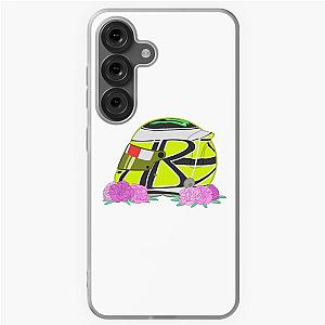 Jenson Button 2009 Helmet Samsung Galaxy Case with Flowers Soft