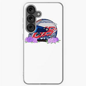 Jenson Button 2023 Petit Mans Helmet With Flowers Samsung Galaxy Case