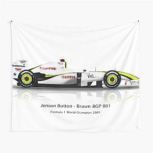 Jenson Button Brawn BGP001 Brazil Tapestry