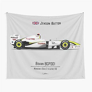 Jenson Button Brawn BGP 001 Tapestry