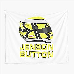 Jenson Button - 2009 Helmet Tapestry