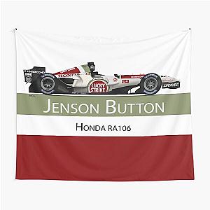 Jenson Button RA106 2006 F1 season Tapestry