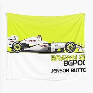 Jenson Button Brawn BGP1 Tapestry