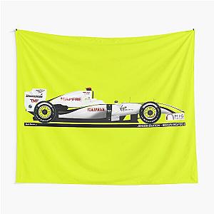Brawn BGP001 - Jenson Button Tapestry