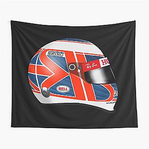 Jenson Button - 2006 helmet Hungary first win Tapestry