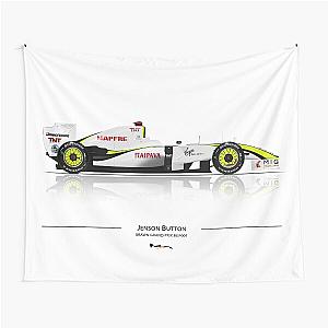 Jenson Button - Brawn BGP 001 2009 Tapestry