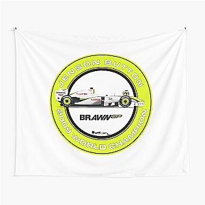 Jenson Button - 2009 Brawn BGP-1 Brazil Tapestry