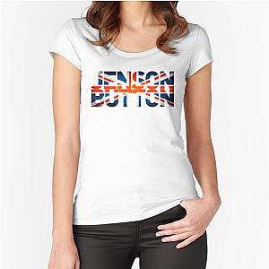 Jenson Button British Flag Fitted T-Shirt