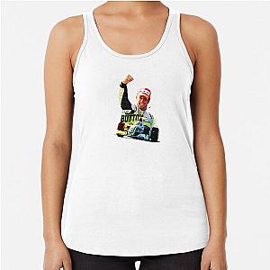 Low Poly Tony Blair Racerback Tank