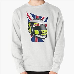 Jenson Button 2009 Helmet Flag Pullover Sweatshirt