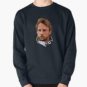 Jenson Button Low Poly Pullover Sweatshirt